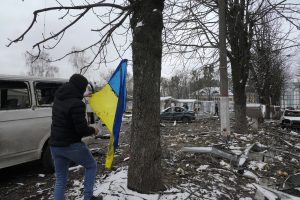 Ukrainoje per sprogimą sužeistas lietuvis