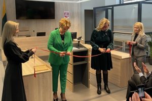Ukmergėje pradėjo veikti naujas teismo pastatas