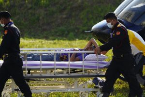 Per Nepalo sraigtasparnio katastrofą žuvo vienas žmogus