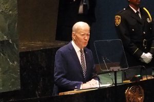 J. Bidenas: JAV siekia atsakingai valdyti priešpriešą su Kinija, kad išvengtų konflikto