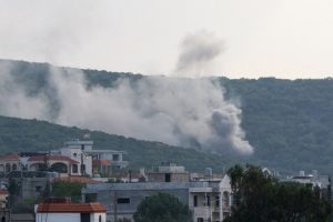 Izraelis po sprogimo prie pasienio tvoros apšaudė Pietų Libaną 