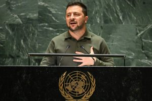 V. Zelenskis: Rusija vykdo genocidą grobdama Ukrainos vaikus
