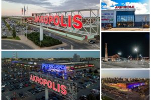 „Akropolis Group“ valdomi prekybos centrai pirmąjį pusmetį sulaukė 21,1 mln. lankytojų