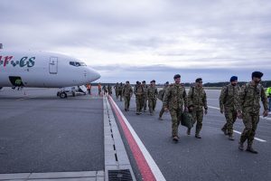 Į Lietuvą atvyko septintoji Portugalijos kariuomenės rotacinių pajėgų pamaina