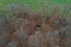 Biržų rajone rasta didžiausia šiemet atsivėrusi smegduobė 