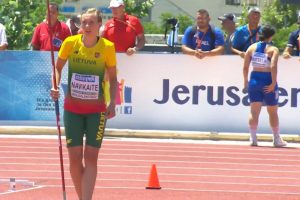 Lengvaatletė O. Navikaitė iškovojo Europos jaunių čempionato bronzą