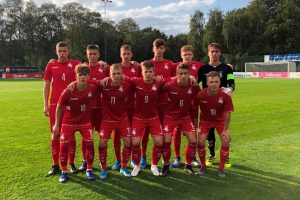 Lietuvos 17-mečių futbolo rinktinė neatsilaikė prieš danus