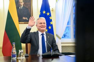 G. Nausėda Ukrainos ir Lenkijos vadovams: iššūkiai sustiprina mūsų strateginę partnerystę