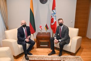 G. Landsbergis: Lietuva tvirtai palaiko Sakartvelo siekį gilinti integraciją į ES ir NATO