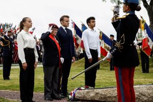 Prancūzijos prezidentas E. Macronas pradėjo D dienos renginius