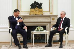 V. Putinas ir Xi Jinpingas baigė neoficialias derybas  