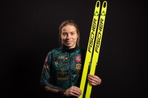 Šveicarijoje – įspūdingas J. Traubaitės šuolis ir pakartotas moterų biatlono komandos rekordas