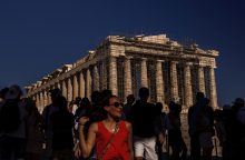 Dėl karščio dalinai uždaromas Atėnų akropolis