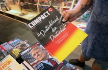 Vokietijoje uždarytas kraštutinių dešiniųjų partijos AfD žurnalas