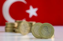 Metų infliacija Turkijoje liepą sumenko iki 61,8 procento
