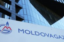 Moldova ruošiasi nacionalizuoti dujų įmonę „Moldovagaz“