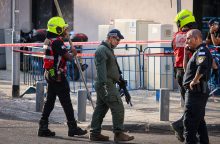 Tel Avive nugriaudėjo sprogimas, vienas žmogus žuvo