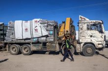 Gazos ministerija: dėl Izraelio veiksmų žuvo 104 prie pagalbos sunkvežimių skubėję žmonės