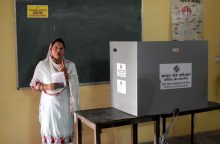 Indijoje baigėsi daugiau kaip šešias savaites trukę parlamento rinkimai