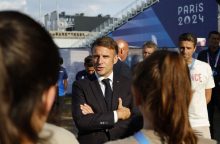 E. Macronas: Paryžiaus olimpinės žaidynės parodė pasauliui tikrąjį Prancūzijos veidą