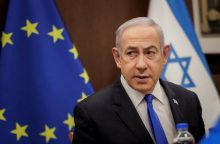 B. Netanyahu žada su susitarimu ar be jo veržtis į Rafachą