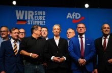 Vokietijos kraštutiniai dešinieji AfD paskelbė, kad sieks tapti valdančiąja partija