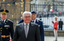 Vokietijos prezidentas ES plėtrą pavadino „Europos laimės akimirka“
