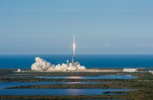 „SpaceX“ surengė ketvirtą bandomąjį galingiausios pasaulyje raketos „Starship“ paleidimą
