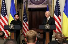 Pareigūnai: JAV išsiųs naują 225 mln. dolerių vertės karinės pagalbos Ukrainai paketą