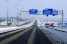 Kai kur neliko vieno informacinio kelio ženklo, tačiau vis tiek bus fiksuojami galimi pažeidimai