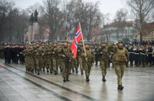 A. Anušauskas tikisi Norvegijos paramos dėl NATO bataliono plėtros Lietuvoje