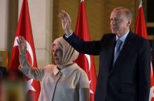 Pasaulio lyderiai sveikina R. T. Erdoganą su pergale Turkijos prezidento rinkimuose