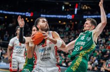 LKL – užtikrinta Kauno „Žalgirio“ pergalė prieš Utenos „Juventus“