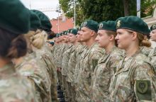 Kaune aukštųjų mokyklų studentams bus suteiktas leitenanto laipsnis