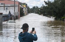 Katastrofiškos liūtys skalauja Centrinę Europą: potvyniams ruošiasi ir Vokietija