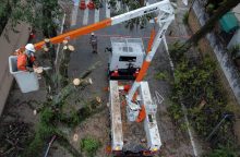 Braziliją skalauja smarkios liūtys: jau žuvo aštuoni žmonės