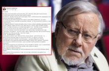 V. Landsbergis: kol neįsakėt žmogėdrai „stop“, atrodot juokingi storuliai ir nieko daugiau!