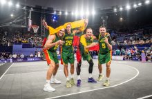 Ketvirtadienį LTeam fanų zonoje prie Baltojo tilto – olimpinių prizininkų 3x3 krepšininkų sutikimas