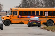 Policija sulaikė nuo narkotikų apkvaišusį mokyklinio autobuso vairuotoją