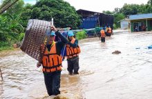 Vidurio Tailande potvyniai užliejo daugiau nei 4 tūkst. namų