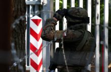 Gynybos ministerija: Lenkijos ir Baltarusijos pasienyje bus dislokuota daugiau karių