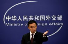 Kinija sako dėl Taivano sustabdžiusi derybas su JAV branduolinių ginklų klausimu