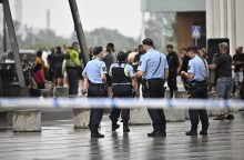 Švedijoje per šaudymą prekybos centre sužeisti du žmonės, vienas asmuo sulaikytas 
