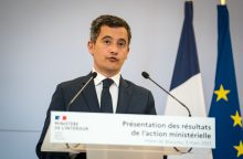 Prancūzijos vidaus reikalų ministras perspėjo apie galimus neramumus po rinkimų