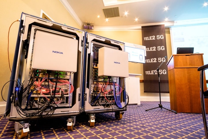 „Tele2“ ir „Nokia“ pirmą kartą Baltijos šalyse parodė 5G ryšį