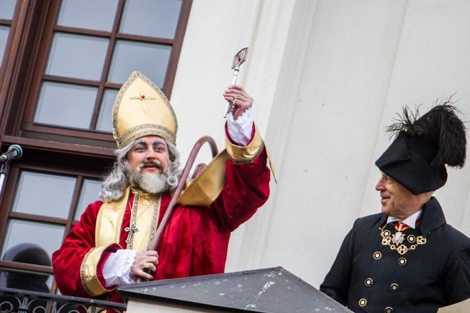 Į  Kauną atvyko Kalėdų senis