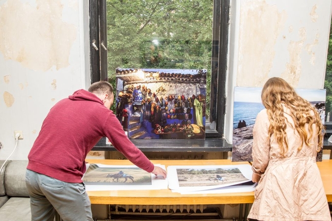 V. Kudirkos bibliotekoje atidaryta fotografijų paroda apie Maroką