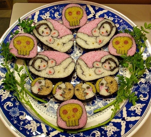 Sušius japonė pavertė meno kūriniais