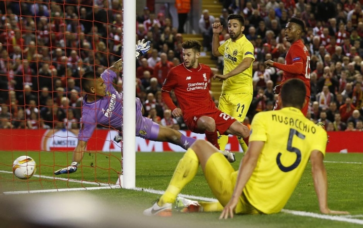 "Liverpool" futbolininkai 3:0 sutriuškino "Villarrel" ekipą