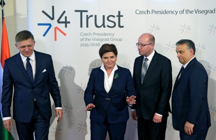 Višegrado ketvertas sako galintis būti pavyzdžiu ES